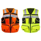 3M High-Visibility Reflective Safety Vest, Multi-Pocket, Unisex Durable M to 7X