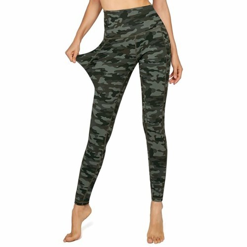Women's Butt Lifting Yoga Leggings High Waist workout Gym Pants with Pockets - Picture 2 of 28