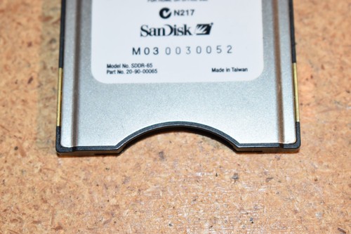 SanDisk 4-in-1 PC Card Adapter PCMCIA for SD/SM/MS & MMC SDDR-65 - Picture 11 of 11