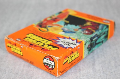 PLASTY AIRFIX Action Stars Vintage Underwater Diver Boxed Figure Boxed 1970s - Bild 6 von 14