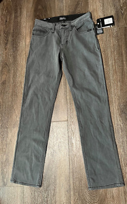NWT O'NEILL Youth Big Boys Venture Overdye Modern Fit Stretch Chino Pants 12 W26