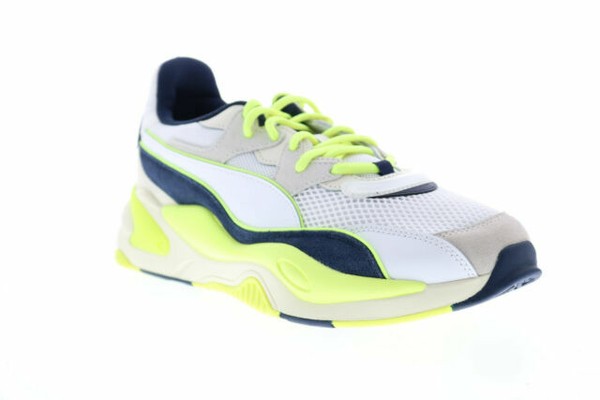 Size 12 - PUMA RS-2K Futura White Neon Yellow for sale online | eBay