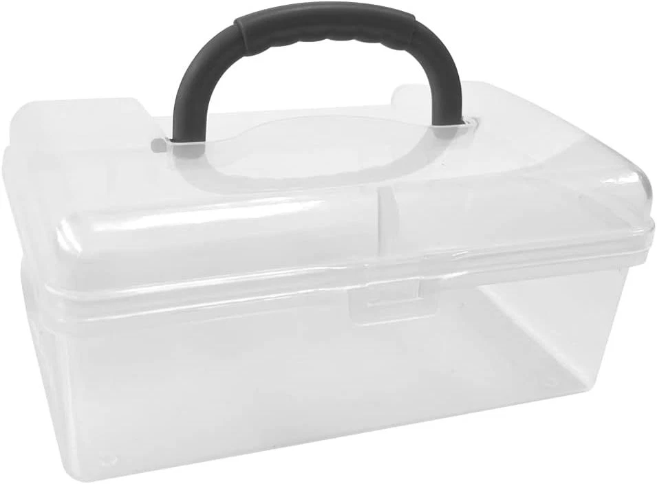 MagDurnus Gray Empty First Aid Storage Box Multipurpose Tackle