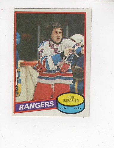 1980-81 O-Pee-Chee card #100 Phil Esposito