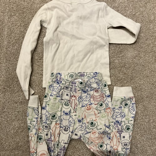 hanna andersson pajamas Pixar Monsters Inc Sz 5 - Picture 5 of 5
