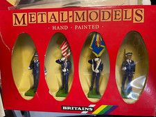 Britains Metal Models US AIRFORCE COLOR PARTY 7307 NIB, Soldiers Colour