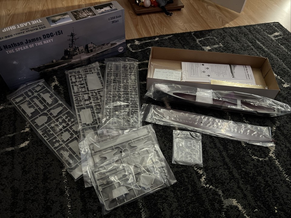 1/350 scale plastic model ship kits eBay