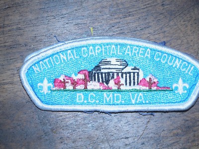 BSA Boy Scouts National Capital Area Council Washington DC NOVA MD Vintage