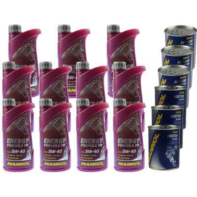11L Motoröl MANNOL Energy Formula PD 5W-40 für Fiat 500 1.2 0.9 VW UP Golf V