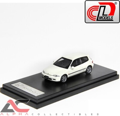LCD MODELS LCD64034 1:64 HONDA CIVIC SiR EG6 (WHITE)
