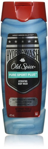 Old Spice Men's Moisturizing Hydro Body Wash Pure Sport Plus, 16 fl oz