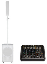 RCF EVOX J8-W Array System Speaker 1400W  RCF F 6X Analog Mixing Console MINT 