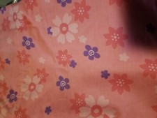 EVERYTHING KIDS Pink Floral Print NURSERY/KIDS WINDOW VALANCE 83 in. X 14 3/4 in