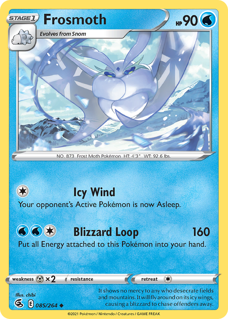 Frosmoth 85/264 Uncommon | Fusion Strike | Pokemon Card | eBay