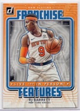 RJ Barrett 2020-21 Panini Donruss Basketball Franchise Features