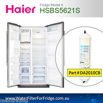 2 X HAIER  EXTERNAL INLINE FRIDGE FILTER HSBS562IS