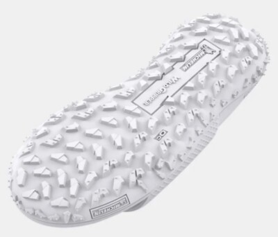 NWOB Under Armour UA Project Rock White Slides / Brahma Bull Size 8 The Rock NWOB Under Armour UA Project Rock White Slides / Brahma Bull  main image 4