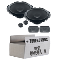 Opel Omega B Front - Hertz 16Cm Lautsprecher System Boxen TüR Vorne - Einbauset