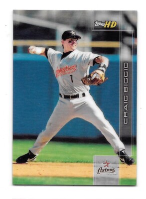 Q 2001 Topps HD Baseball Craig Biggio #28 NRMT