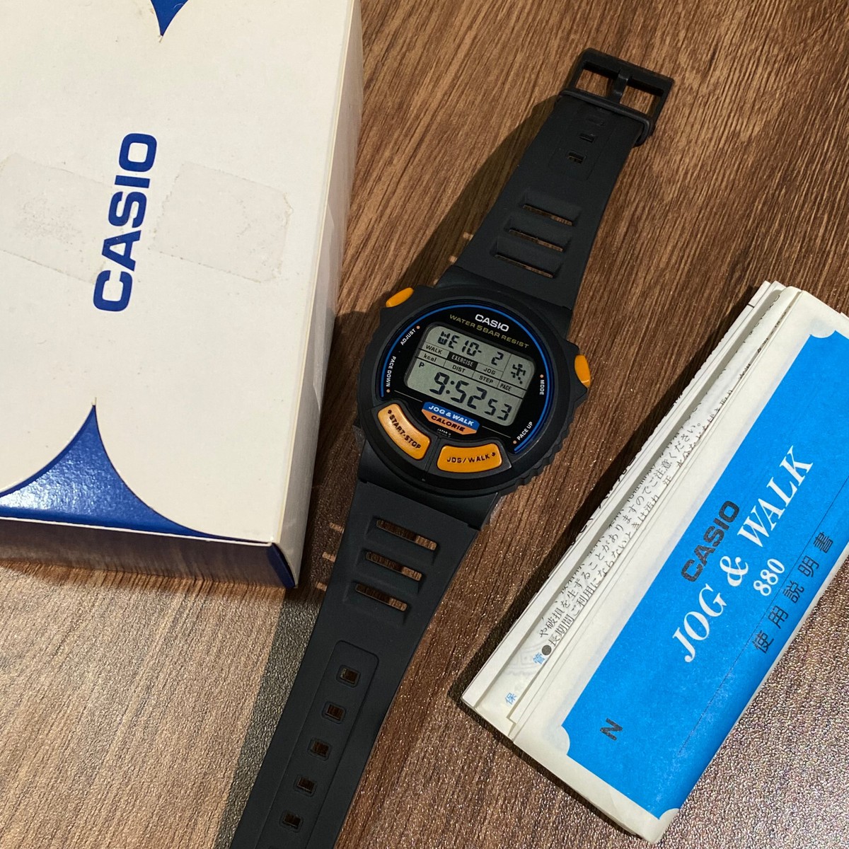 Casio JC-11 Jog & Walk Calorie Rare Vintage Digital Watch Casio JC-11 Jog & Walk Calorie Rare Vintage Digital Watch