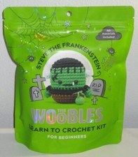 STEVE The FRANKENSTEIN The Woobles Learn To Crochet Kit For Beginners With Hook