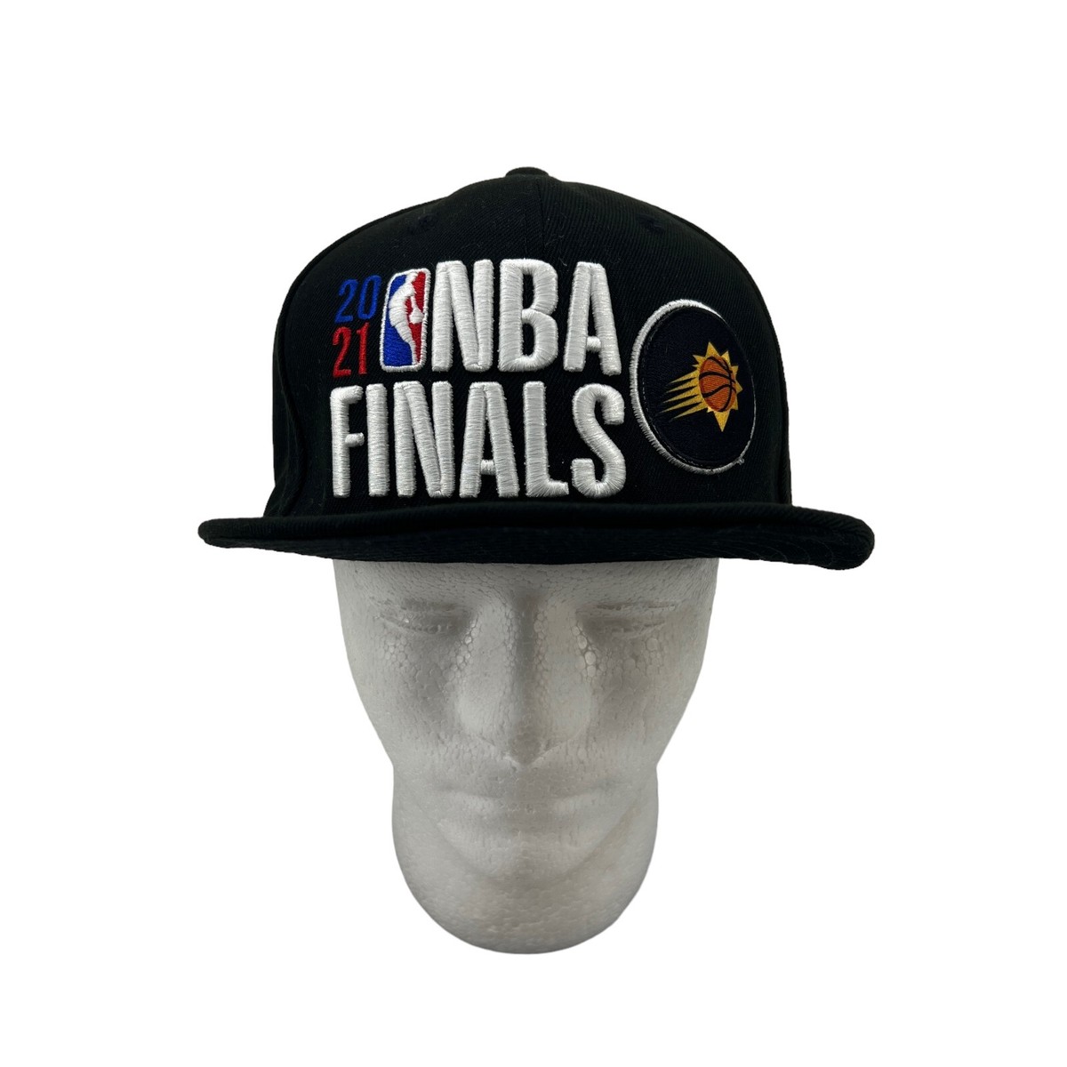 Phoenix Suns 2021 NBA Finals Hat Mens Black 9Fifty Snapback NBA Ball Cap