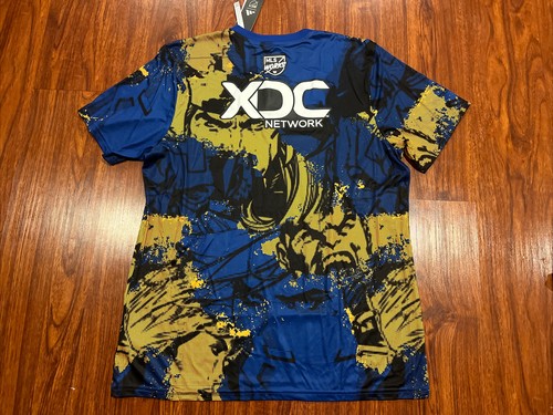 Adidas Marvel Men’s DC United Soccer Pre Match Childhood Cancer Jersey XL MLS - Picture 11 of 11