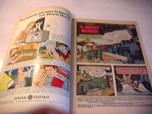 VINTAGE 1969 BONANZA # 31 TV PHOTO COVER COMIC BOOK, FINE - Picture 3 of 4