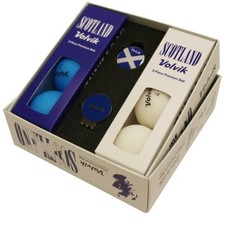 Volvik Vivid Limited Edition Scotland Golf Balls 6 x Balls, Marker and Cap Clip
