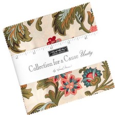 Unity Moda Charm Pack 42 100% Cotton 5" Precut Fabric Squares