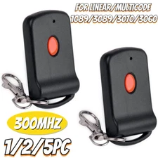 1/2/5 For Linear MultiCode 4120 Gate Garage 1 Btn Remote MCS412001 300mhz 308911