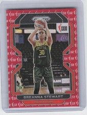2022 Panini Prizm WNBA Breanna Stewart #175 Ruby Wave Prizm Storm