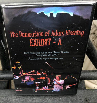 DAMNATION OF ADAM BLESSING (DVD/St. Sealed).Exhibit-A. 2009. Live 2000 at Odeon