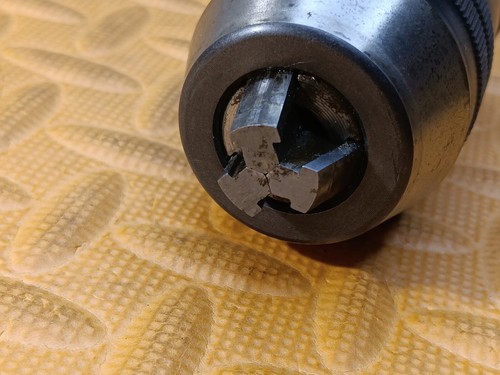 Jacobs JKP-100-J33 0-10mm Keyless Drill Chuck Adapter Tool Holder 1/2" J33 Shank - Picture 4 of 8