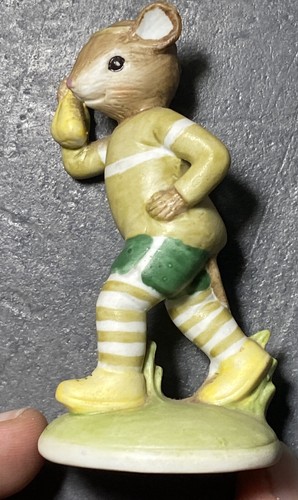 VINTAGE LEFTON China Mouse FIGURINE 04461 - Striped Socks Squash - Picture 8 of 11