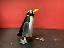 Vintage Penguin Tin Walking Wind-up Toy