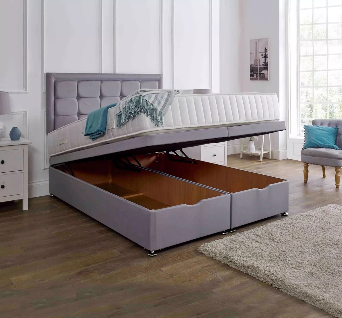 End drawer divan bed deals