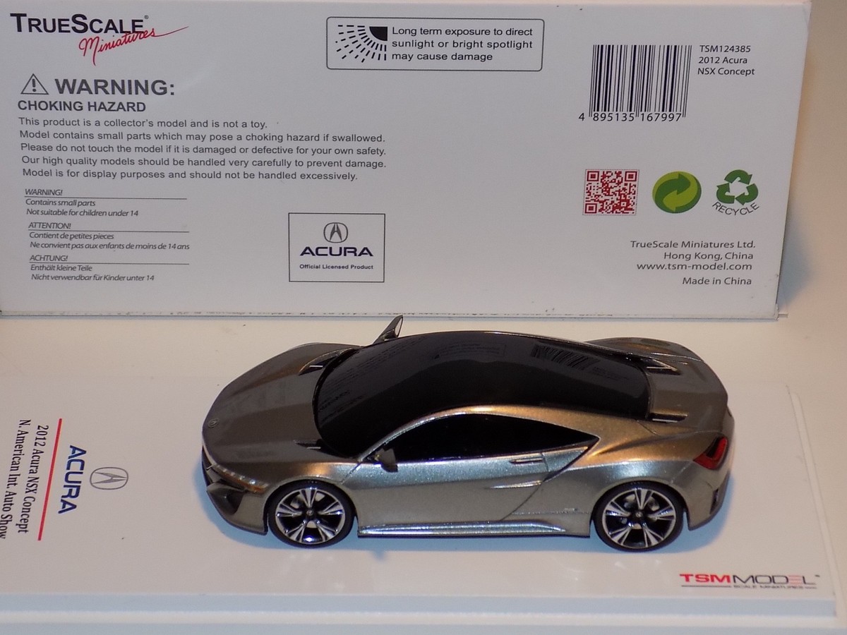 TSM MODEL ACURA 2012 NSX コンセプト 1/43 ミニカー ホンダ アキュラ
