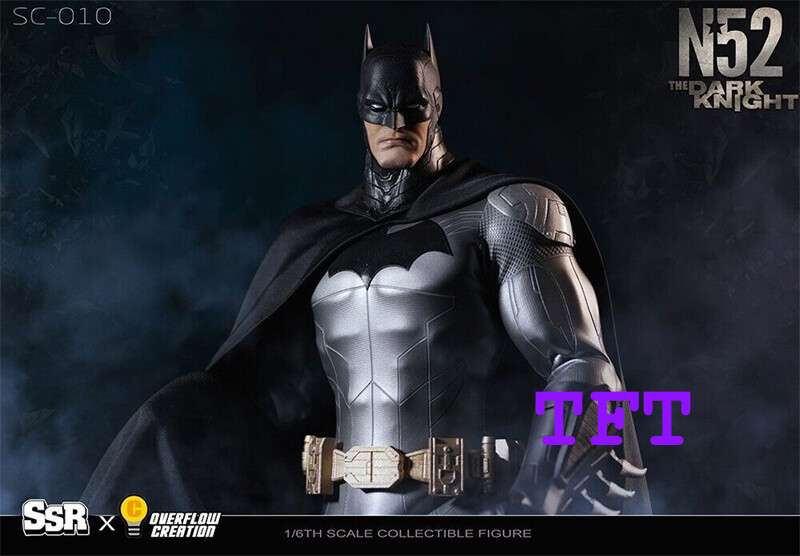 Pre-order SSRTOYS SSC-010 1/6 New52 Batman The Dark Knight Male Model Statue Toy - Picture 5 of 11