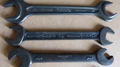 Lot D’outils Mécanique – 10 Clés Plates Et Diverses, Occasion Bon état