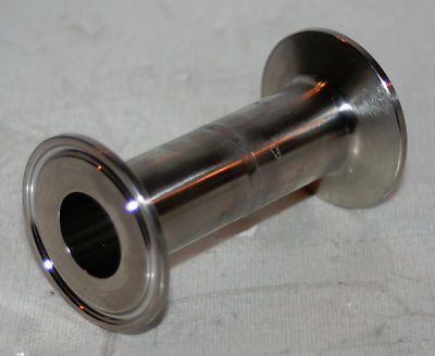 3.5'' LONG 1'' SANITARY SS Coupling / Stub Fitting  MaxPure