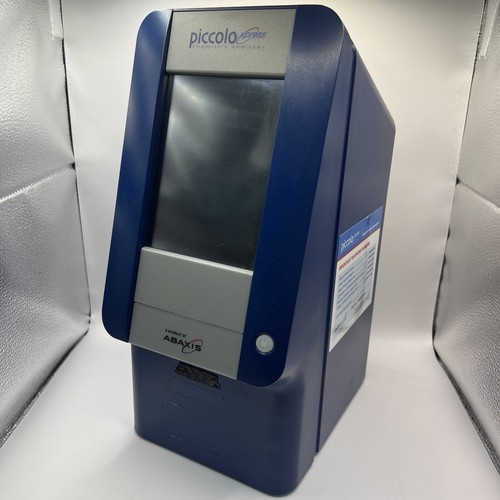 Abaxis Piccolo Xpress Chemistry Blood Analyzer eBay