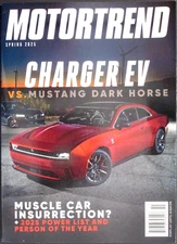MOTOR TREND  Charger EV vs. Mustang Dark Horse  Spring 2025