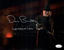 DAVID BRADLEY Signed 8x10 THE STRAIN Setrakian Authentic Autograph JSA COA Cert