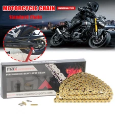 420 Motorcycle Chain 120 Links with 1 Connecting Link 110cc 125cc Dirt Bike ATV