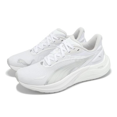 Puma Electrify Nitro 4 Wns White Gray Women Road Running Jogging Shoes 310788-02