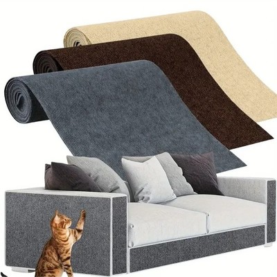 Selbstklebendes Katzenkratzbrett zuschneidbar Teppich Matte Sofa Wandschutz