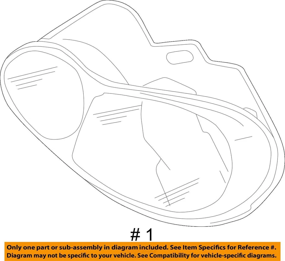 FARO CHRYSLER 300M 1999-2004 4780003AD - NUEVO OEM Foto 4 de 4