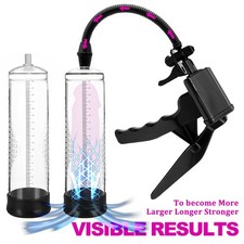 PISTOL GRIP Vacuum Penis Pump for Male Enhancement Enlargement Penis Enlarger