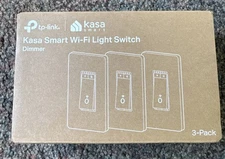 TP-LINK HS220P3 Kasa Smart Wi-Fi Dimmer Light Switch - White
